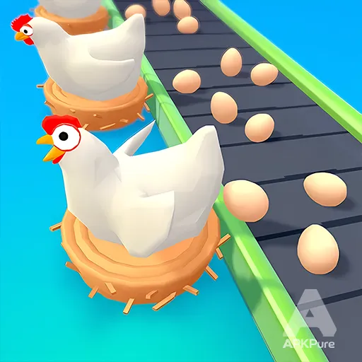 Фабрика яиц в режиме ожидания